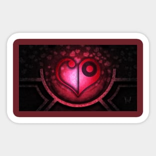 Crest of Love Sticker
